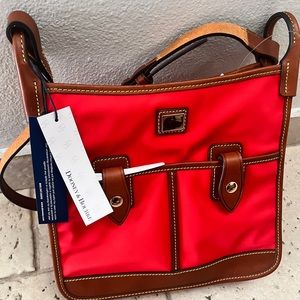 Dooney & Bourke Double Pocket Crossbody Handbag